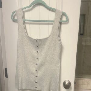 Women's Gray SweaterTank Top